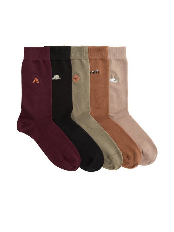 Marks & Spencer 5 бр. чорапи Cool Fresh™ Outdoor с високо съдържание на памук Marks & Spencer многоцветна