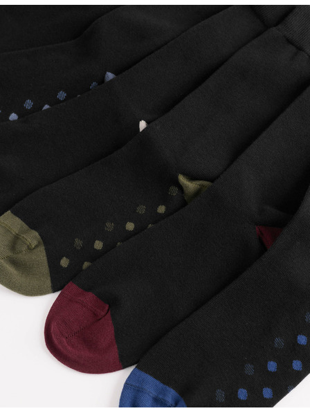 Marks & Spencer Чорапи Cool & Fresh™ с висок дял памук, в различни разцветки, комплект от 7 чифта Marks & Spencer черна