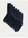 Marks & Spencer 7 чифта чорапи Cool & Fresh™ от висококачествен памук Marks & Spencer Navy