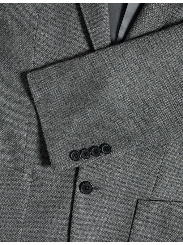 Marks & Spencer Текстуирано сако Marks & Spencer сива