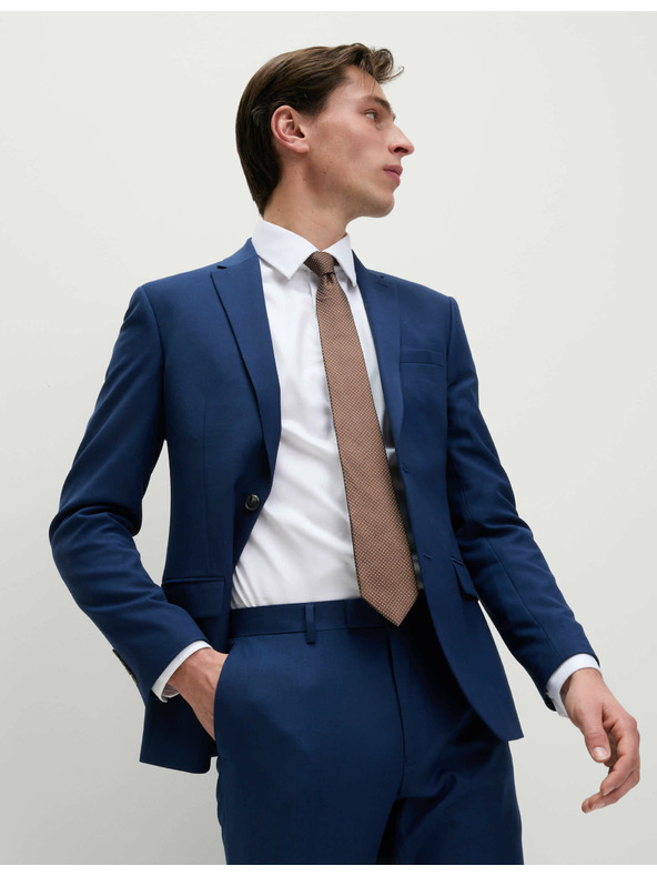 Marks & Spencer Костюмно сако с много тесен крой Marks & Spencer тъмносиня