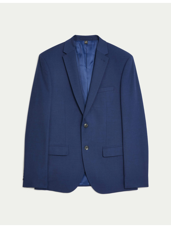 Marks & Spencer Костюмно сако с много тесен крой Marks & Spencer тъмносиня