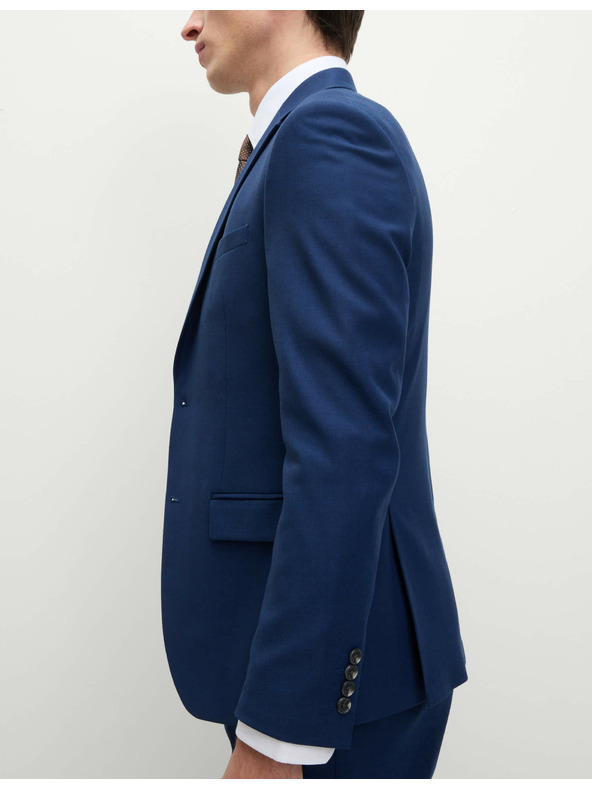 Marks & Spencer Костюмно сако с много тесен крой Marks & Spencer тъмносиня