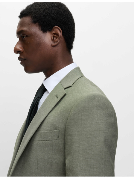 Marks & Spencer Костюмно сако с тесен крой Marks & Spencer зелена