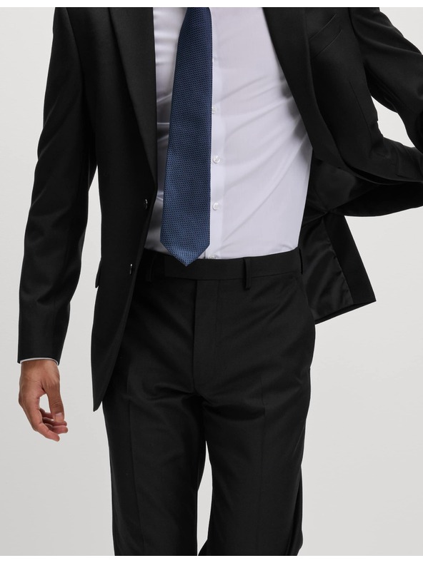 Marks & Spencer Костюмени панталони с класически крой Marks & Spencer черна