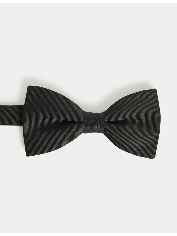 Marks & Spencer Папионка с десен Marks & Spencer черна