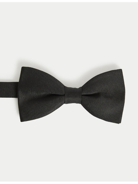 Marks & Spencer Папионка с десен Marks & Spencer черна