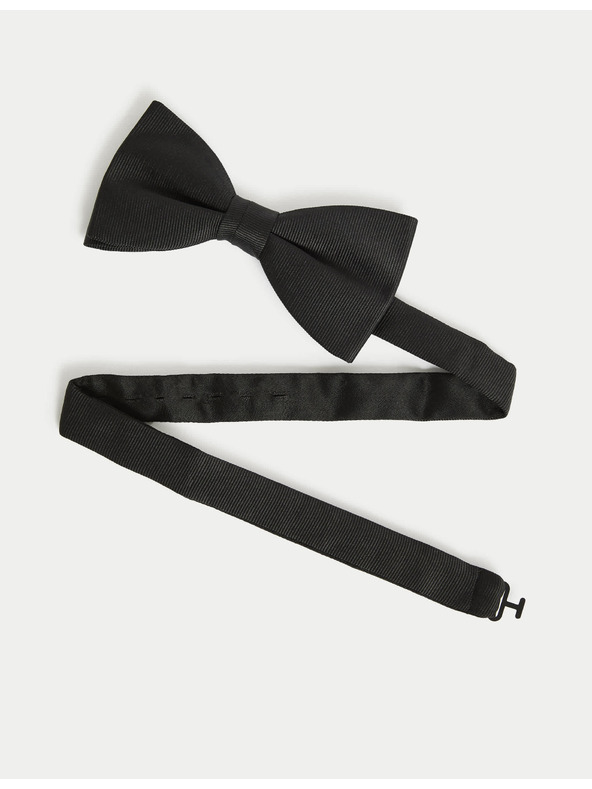 Marks & Spencer Папионка с десен Marks & Spencer черна