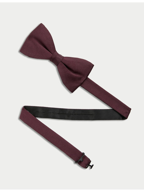 Marks & Spencer Папионка с десен Marks & Spencer червена