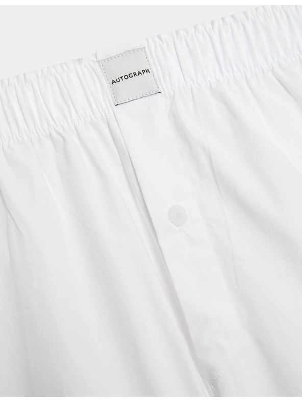 Marks & Spencer Тъкани боксерки Supima® с висок дял памук, 5 бр. в опаковка Marks & Spencer бял