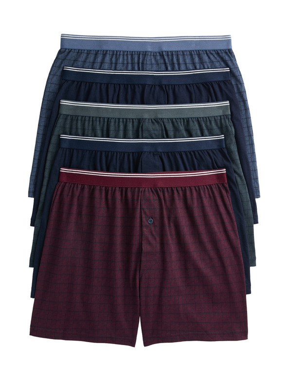 Marks & Spencer Боксерки от чист памук с технология Cool & Fresh™, 5 бр. в опаковка Marks & Spencer тъмносиня