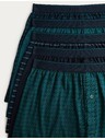 Marks & Spencer Трикотажни боксерки от чист памук с технология Cool & Fresh™, 5 бр. в опаковка Marks & Spencer зелен