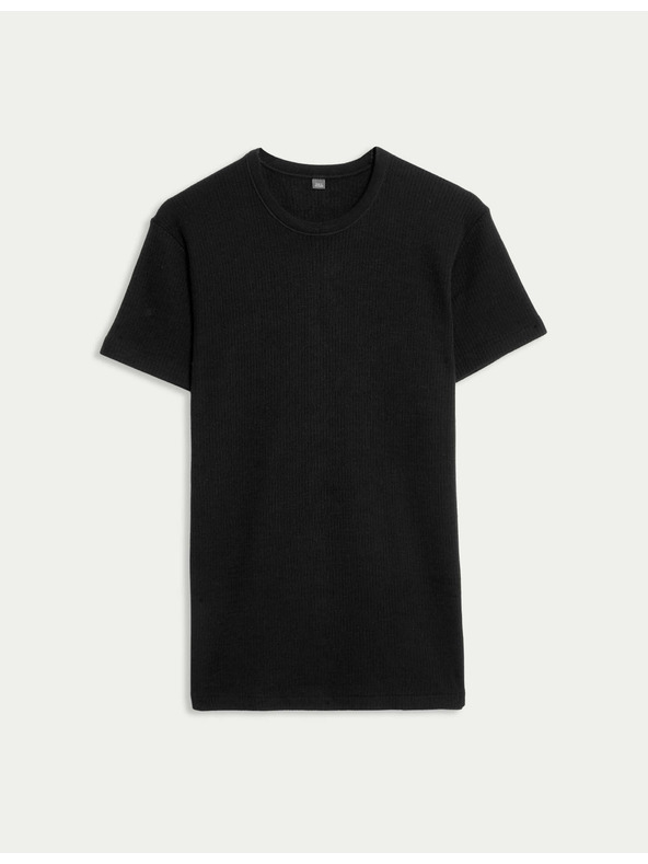 Marks & Spencer Термо топ с дълъг ръкав с технология Heatgen™, максимална топлина Marks & Spencer черен