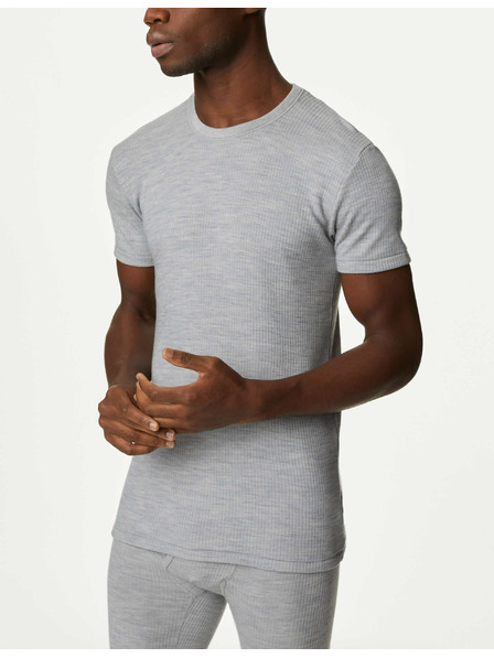 Marks & Spencer Термо топ с дълъг ръкав с технология Heatgen™, максимална топлина Marks & Spencer сив