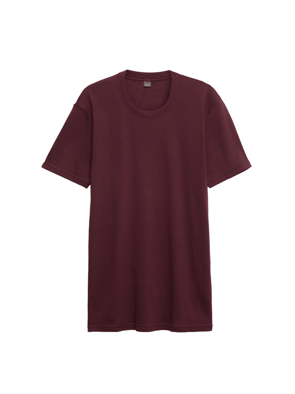 Marks & Spencer Термо топ с къс ръкав и технология Heatgen™, средна топлина Marks & Spencer червен