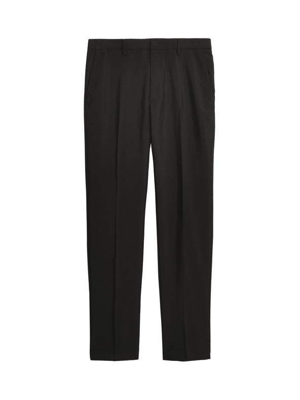 Marks & Spencer Неизмачкваеми панталони с класическа кройка Marks & Spencer черен