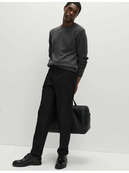 Marks & Spencer Топли панталони със странични връзки и дръжка Marks & Spencer черен