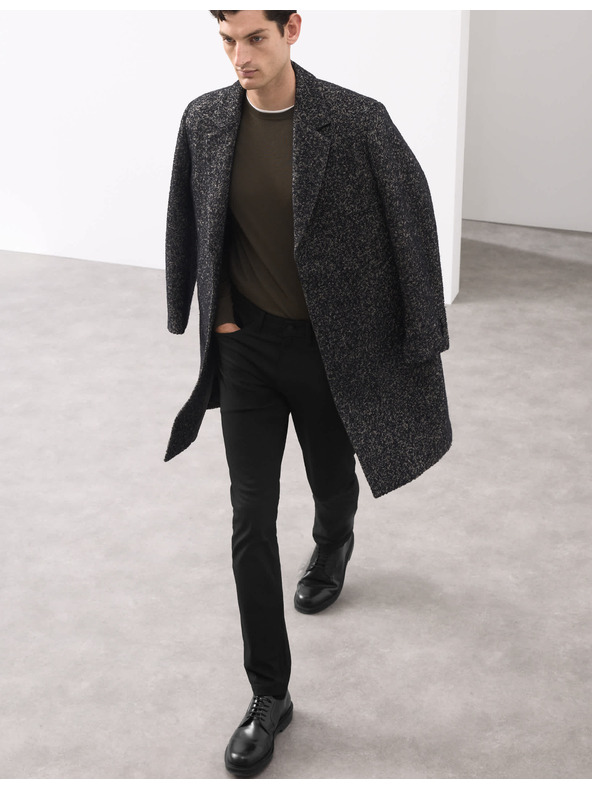 Marks & Spencer Панталони с 5 джоба и памучен плат Marks & Spencer черен