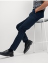 Marks & Spencer Marks & Spencer Разтегателни панталони Chino Slim Fit Navy Blue