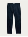 Marks & Spencer Marks & Spencer Разтегателни панталони Chino Slim Fit Navy Blue