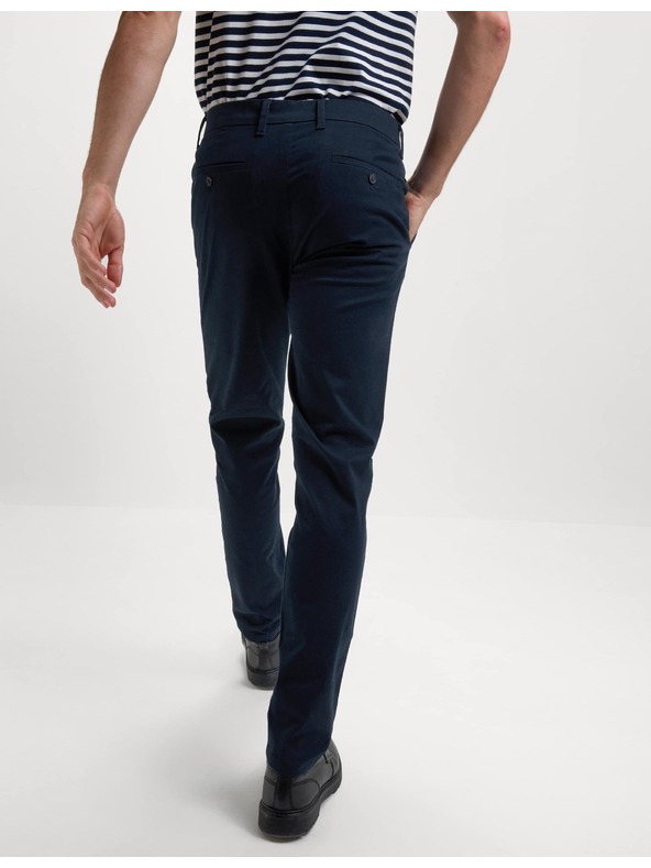 Marks & Spencer Marks & Spencer Разтегателни панталони Chino Slim Fit Navy Blue