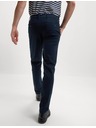 Marks & Spencer Marks & Spencer Разтегателни панталони Chino Slim Fit Navy Blue