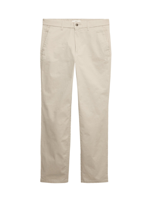 Marks & Spencer Разтегливи chino панталони с нормален силует Marks & Spencer бежово