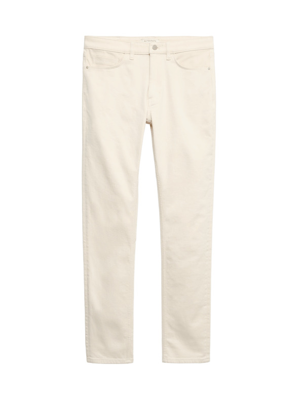 Marks & Spencer Италиански дънки slim fit Marks & Spencer кремав