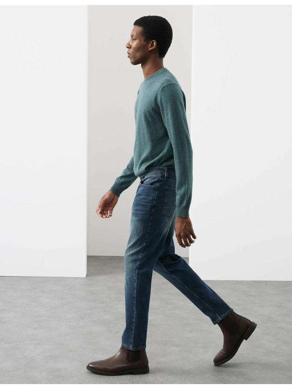 Marks & Spencer Разтегливи дънки с 360-градусова еластичност Marks & Spencer синьо