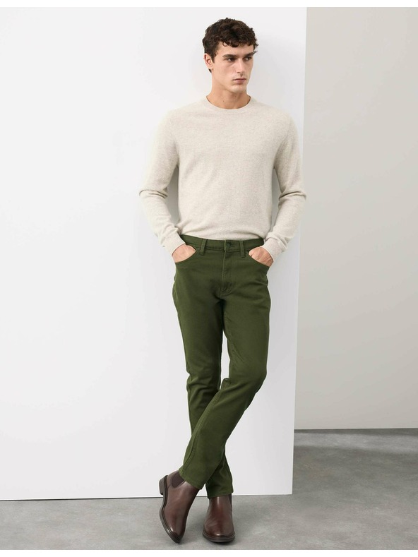 Marks & Spencer Еластични дънки с тесен силует и 360 градусна еластичност Marks & Spencer зелени