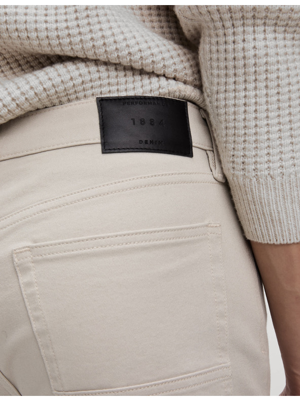 Marks & Spencer Еластични дънки с тесен силует и 360 градусна еластичност Marks & Spencer бежови