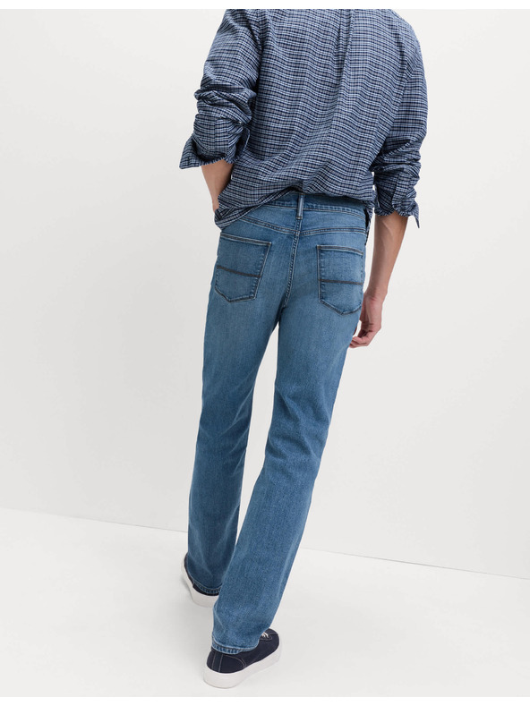 Marks & Spencer Разтегателни дънки с права кройка Marks & Spencer сини