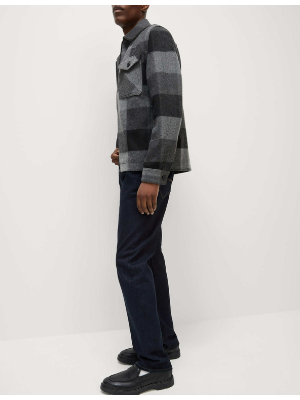 Marks & Spencer Еластични дънки с права кройка Marks & Spencer тъмносини