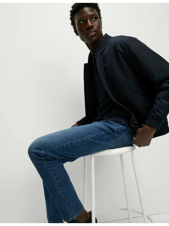 Marks & Spencer Разтегателни чино панталони Marks & Spencer тъмносини