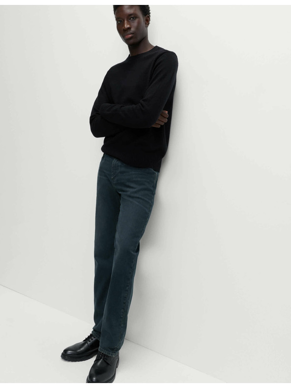 Marks & Spencer Разтегателни дънки с права кройка Marks & Spencer сини