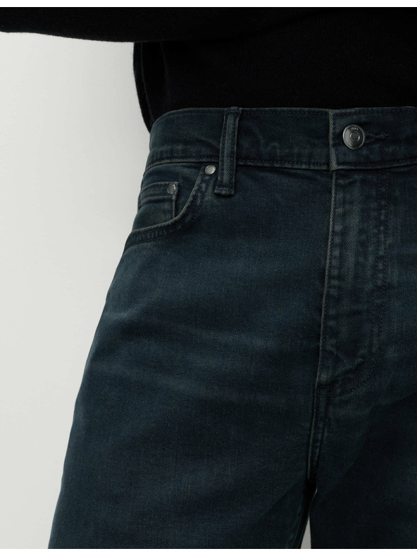 Marks & Spencer Разтегателни дънки с права кройка Marks & Spencer сини