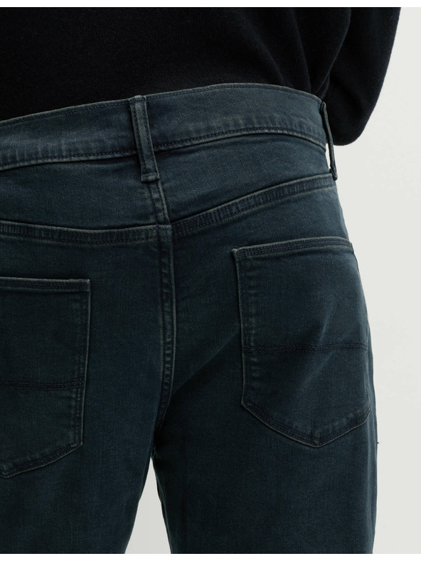 Marks & Spencer Разтегателни дънки с права кройка Marks & Spencer сини