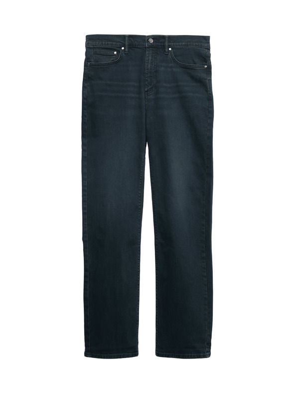 Marks & Spencer Разтегателни дънки с права кройка Marks & Spencer сини