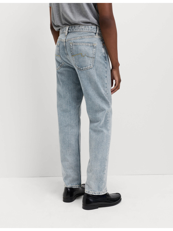 Marks & Spencer Свободни дънки с права кройка Authentic Marks & Spencer сини