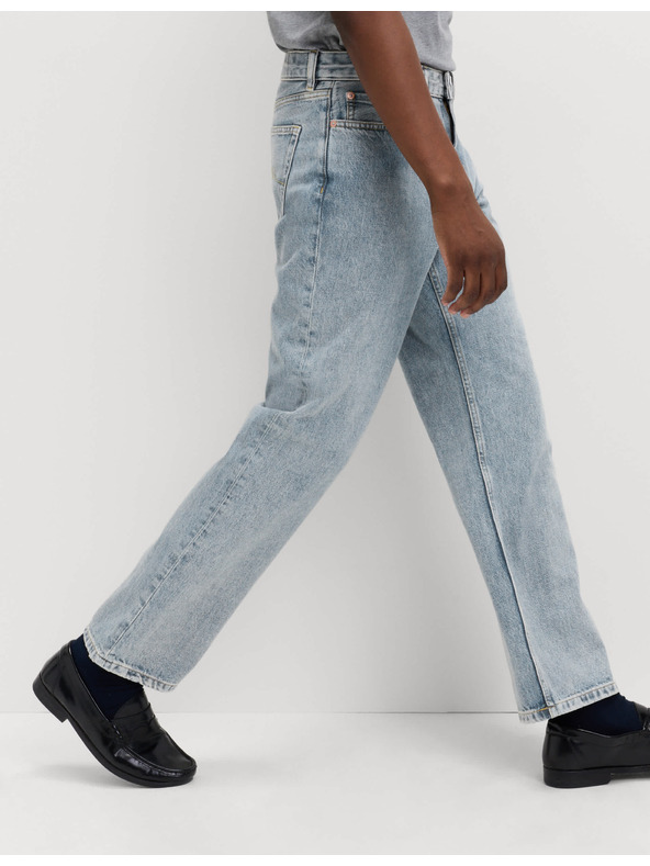 Marks & Spencer Свободни дънки с права кройка Authentic Marks & Spencer сини