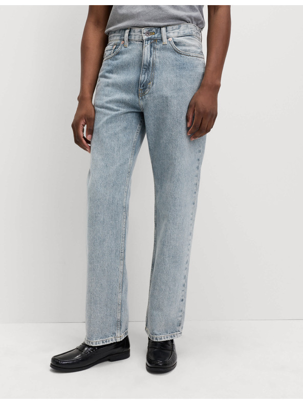 Marks & Spencer Свободни дънки с права кройка Authentic Marks & Spencer сини