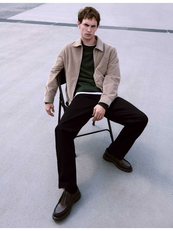 Marks & Spencer Свободни дънки с права кройка Authentic Marks & Spencer черни