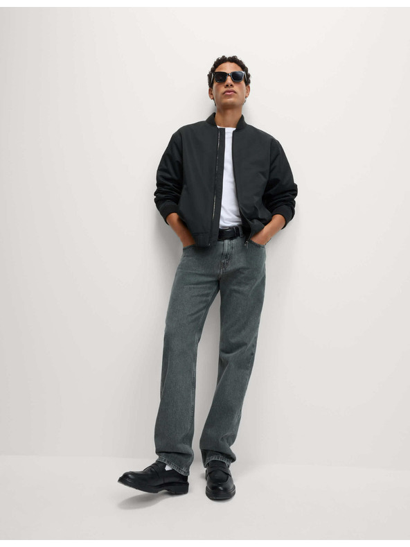 Marks & Spencer Свободни дънки с права кройка Authentic Marks & Spencer сиви