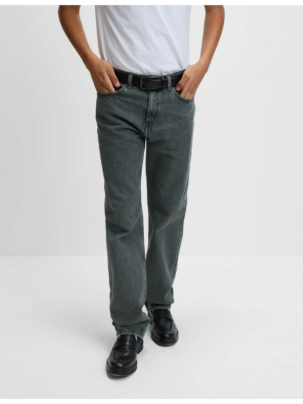 Marks & Spencer Свободни дънки с права кройка Authentic Marks & Spencer сиви