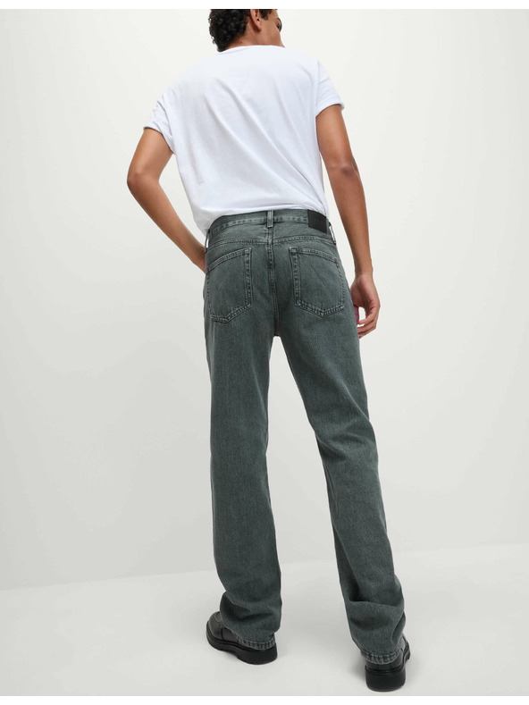 Marks & Spencer Свободни дънки с права кройка Authentic Marks & Spencer сиви