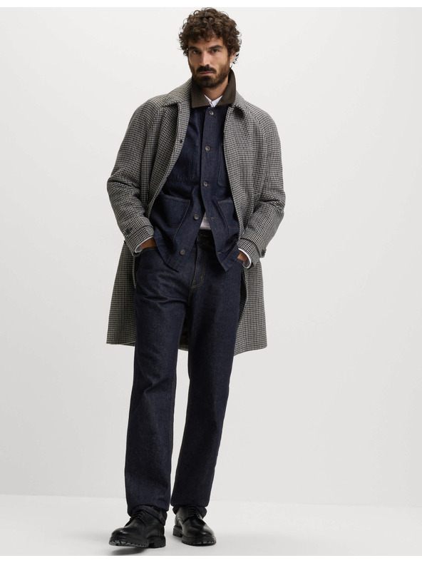 Marks & Spencer Свободни дънки с права кройка Authentic Marks & Spencer тъмносини