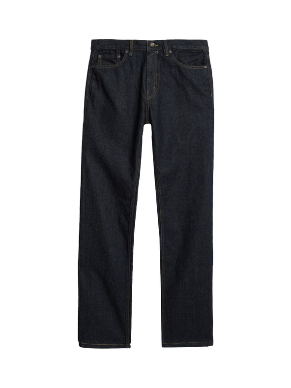 Marks & Spencer Свободни дънки с права кройка Authentic Marks & Spencer тъмносини