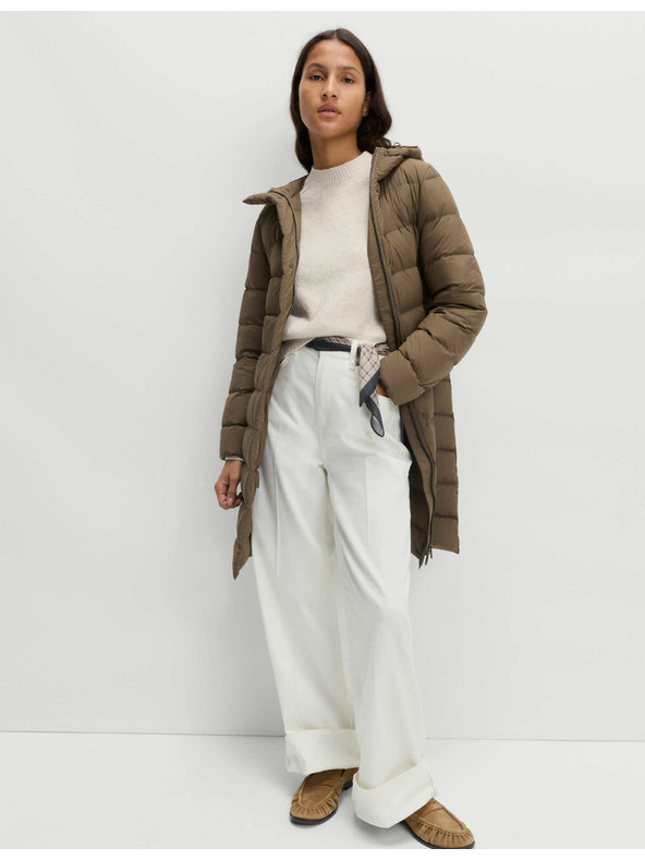 Marks & Spencer Пухено одеяло с качулка Marks & Spencer зелен