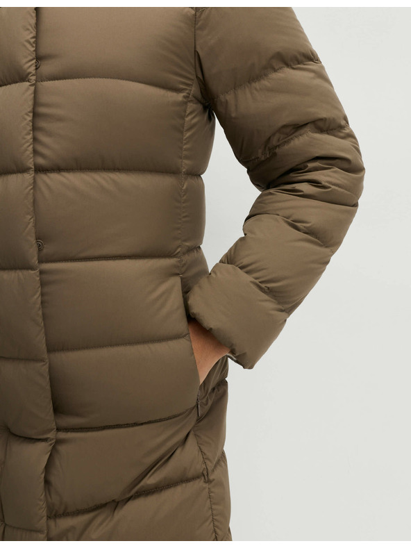 Marks & Spencer Пухено одеяло с качулка Marks & Spencer зелен