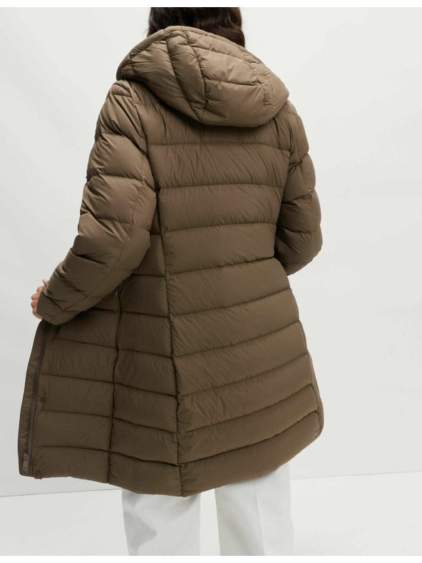 Marks & Spencer Пухено одеяло с качулка Marks & Spencer зелен